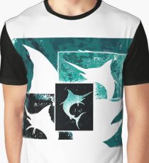 Salty Marlins Graphic T-Shirt