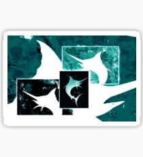 Salty Marlins Sticker