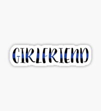 Police Girlfriend Sticker