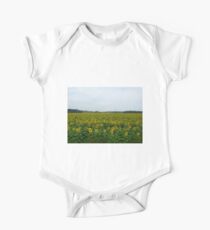 Sunflower field One Piece - Short Sleeve