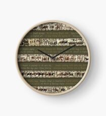 Bayeux Tapestry-Full scenes with story Clock