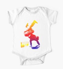 bboy colored One Piece - Short Sleeve