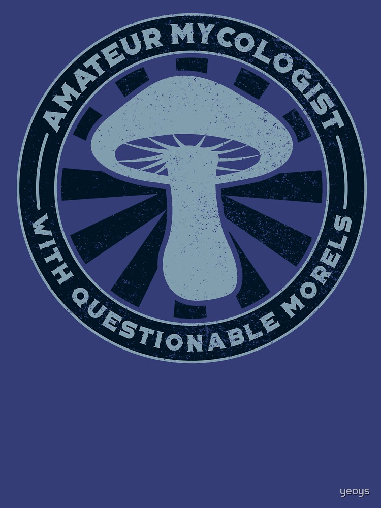 Amateur Mycologist Questionable Morels - Funny Mushroom Pun Gift von yeoys