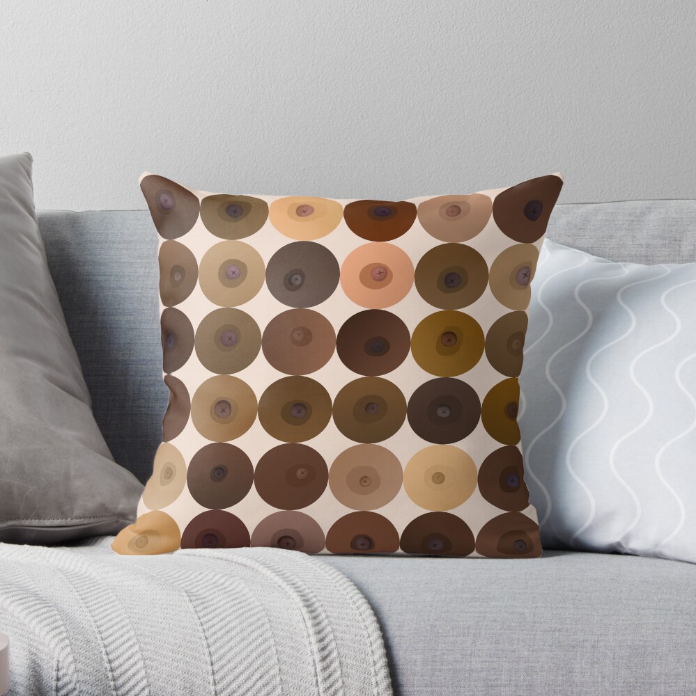 Some Friendly Nips! Throw Pillow