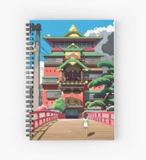 Spirited Away 8bit Spiral Notebook