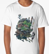 8bit Howl's Moving Castle Long T-Shirt