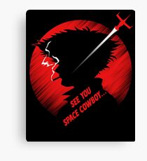 Man sieht sich, Space Cowboy Leinwanddruck
