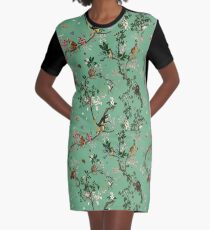 Singe Monde Vert Robe t-shirt