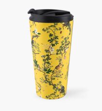 Monkey World Yellow Travel Mug