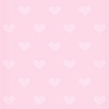 Coquette hearts pattern | Sticker