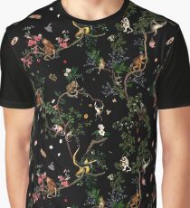 Affenwelt Grafik T-Shirt