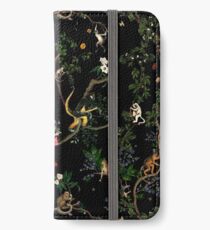 Affenwelt iPhone Flip-Case/Hülle/Klebefolie