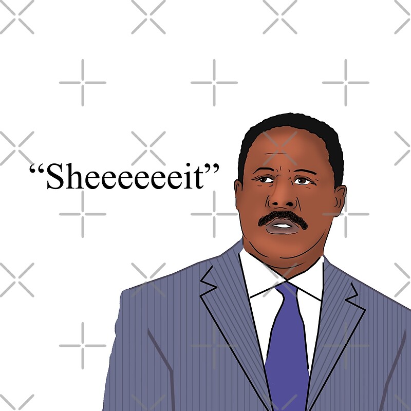 The Wire Senator Clay Davis Sheeeeeeit By Barnyardy Redbubble