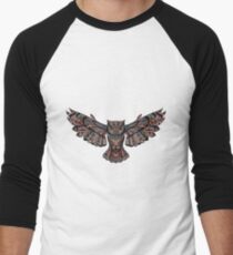 The Owl Men's Baseball ¾ T-Shirt