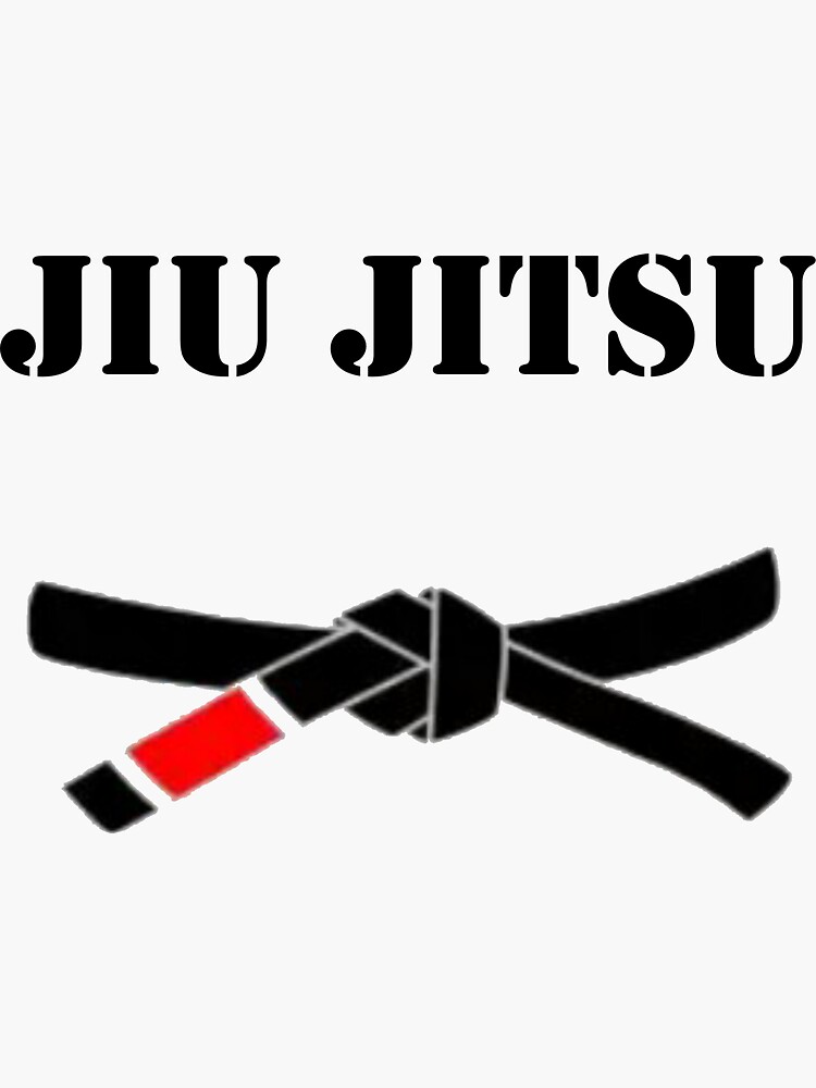 "Jiu Jitsu" Sticker by danielog199 Redbubble