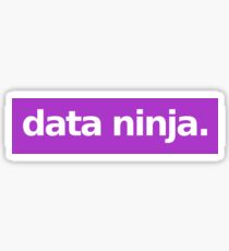 Data Ninja - Purple Sticker