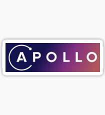 Apollo sticker Sticker