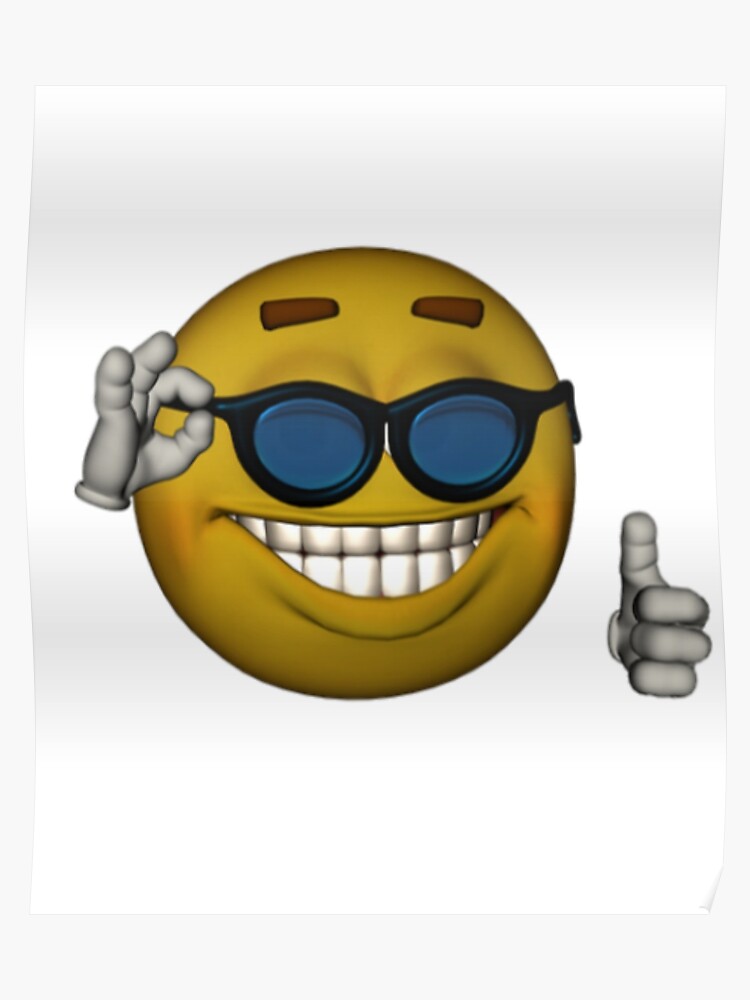 thumbs up sunglasses emoji meme