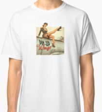Pin-up Wings WWII Vintage Classic T-Shirt