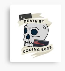 Death by Bugs Canvas Print