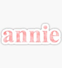 Annie Sticker