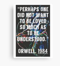 1984 Love Canvas Print