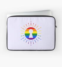 RAINBOW - SUN - KEYHOLE Laptop Sleeve