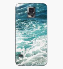 Blue Ocean Waves Case/Skin for Samsung Galaxy