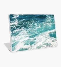 Blue Ocean Waves Laptop Skin