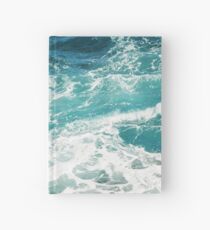 Blue Ocean Waves Hardcover Journal