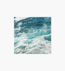 Blue Ocean Waves Art Board