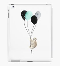 Faultier mit Ballons iPad-Hülle & Klebefolie