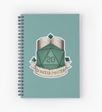 D&D - D20 - Dungeon Master Spiral Notebook