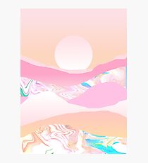 Sunrise Swirls Photographic Print