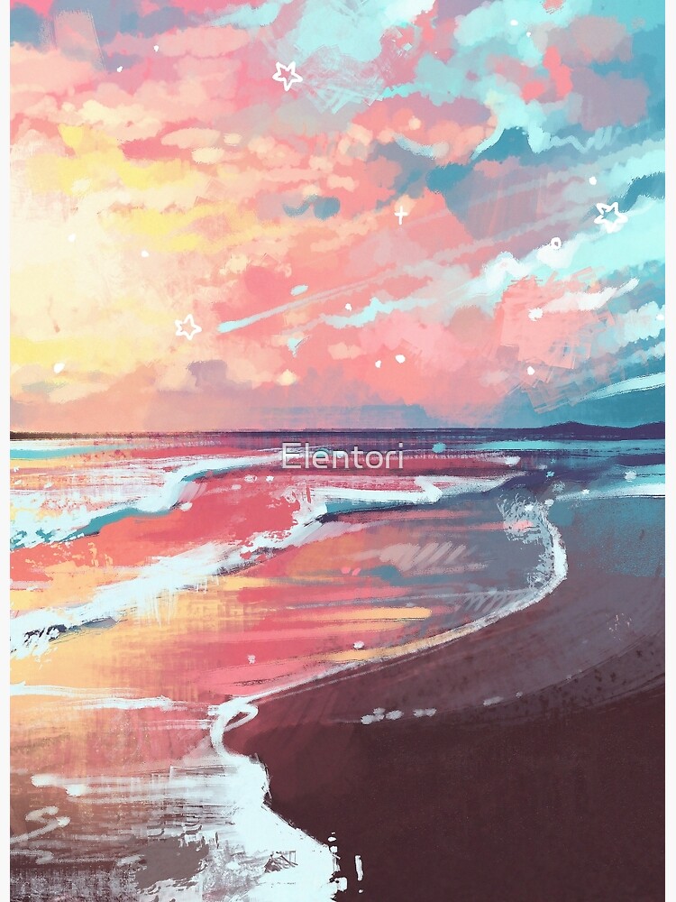 Study of the Sea by Elentori