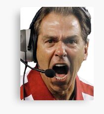 Nick Saban The Hulk Metal Print