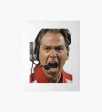 Nick Saban The Hulk Art Board