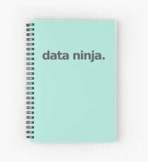 Data Ninja - Mint Spiral Notebook