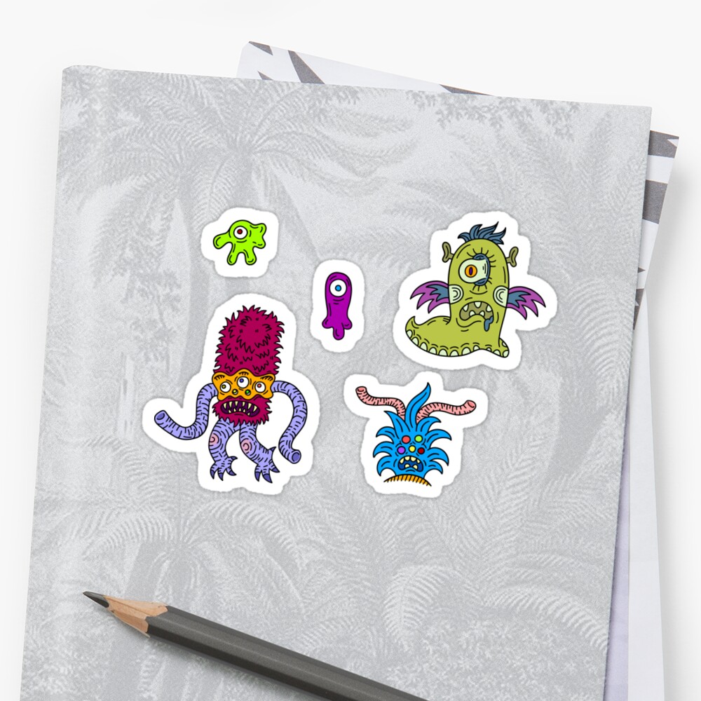 Alien's sticker pack by Gregory Avoyan