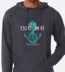 Lass es schweben Leichter Hoodie