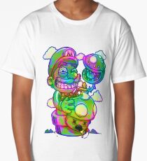 Trippy Mario Long T-Shirt