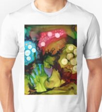 Three Mushrooms Unisex T-Shirt