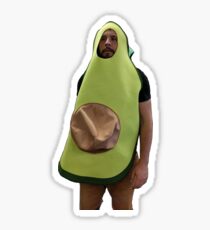 Funhaus Bruce Greene Avocado Sticker