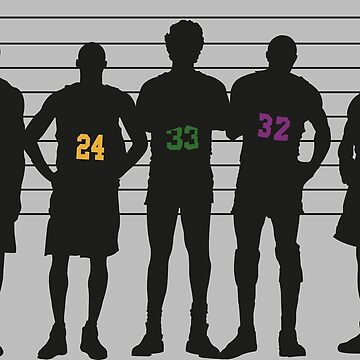 Greatest NBA legends police lineup - Lebron James ,Kobe Bryant