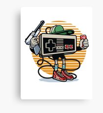 Old Skool Gamer Canvas Print