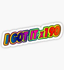 I GOT IT - Charli XCX Sticker