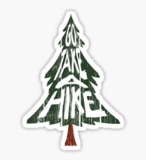 Go Take A Hike Sticker Sticker