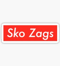 Sko Zags Sticker Sticker