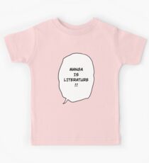 Manga is Literature! Kids Tee