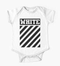 White Off One Piece - Short Sleeve